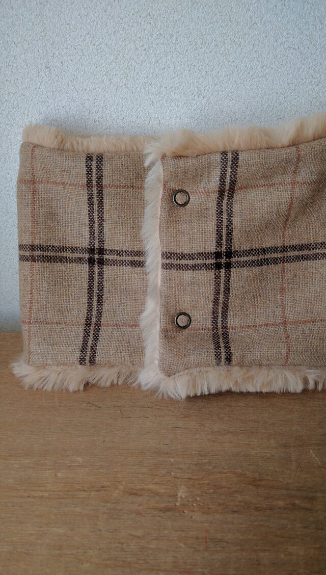 ラビットファーネックウォーマー　17-08