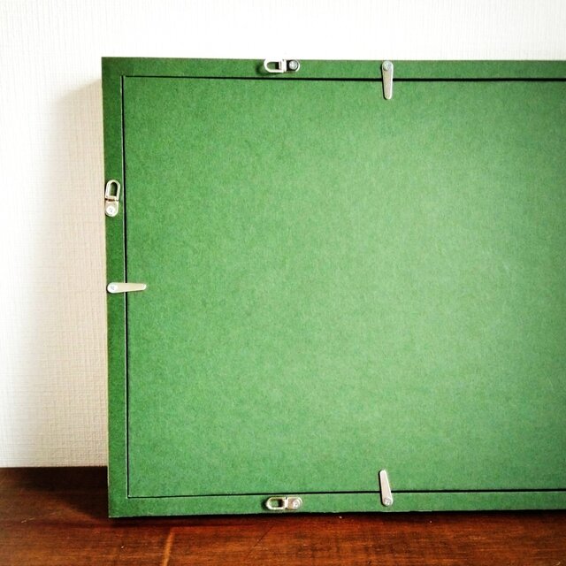 いちご」イラスト 原画 ※木製額縁入り（インチサイズ）北欧インテリア