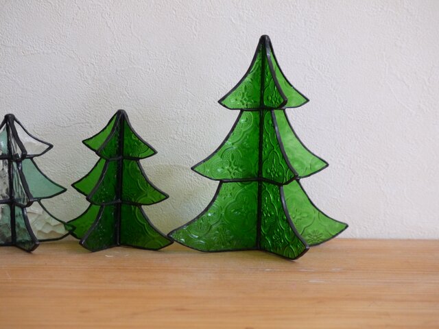 ステンドグラス クリスマスツリー a (大） | iichi 日々の暮らしを