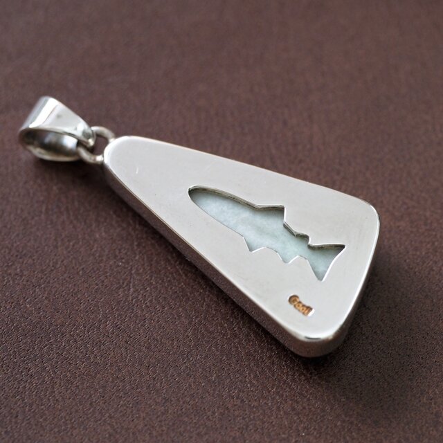 糸魚川翡翠〜トラウトデザインペンダント2〜