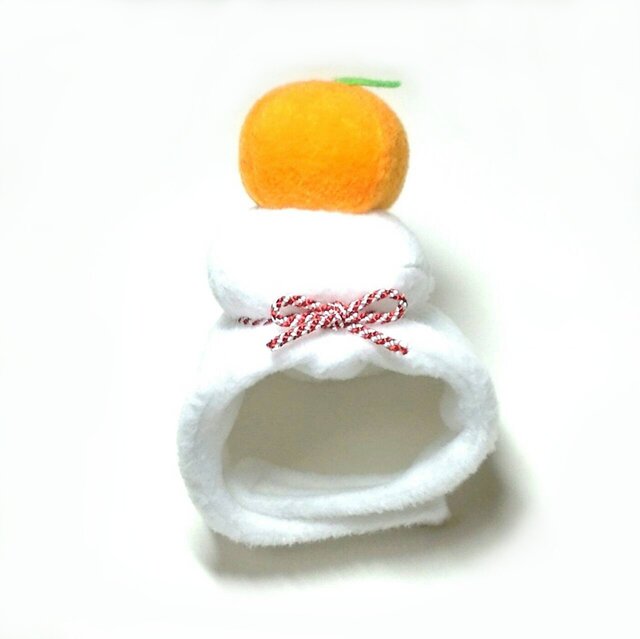 鏡餅のかぶりもの(帽子)【S/M/L】の画像1枚目