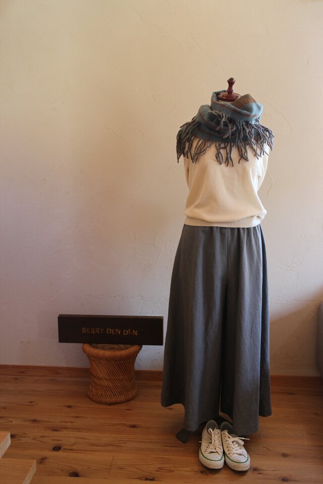 「ライトグレー」８5cm丈