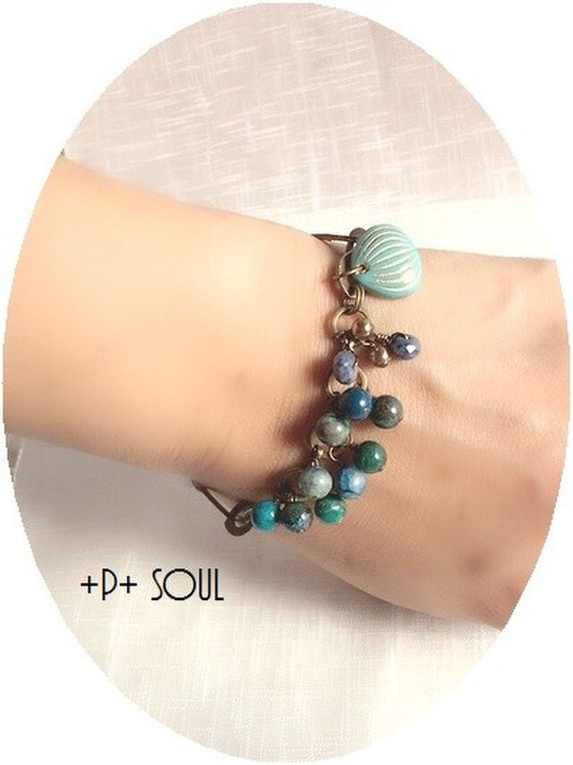 ターコイズonionブレス【CH-198B】