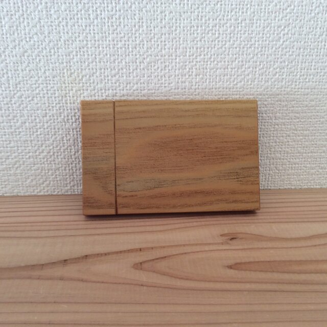 名刺入れ キハダ角(現品限り)の画像1枚目