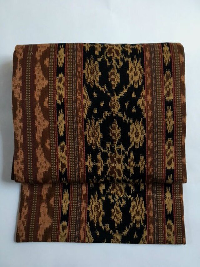 イカットの名古屋帯C　