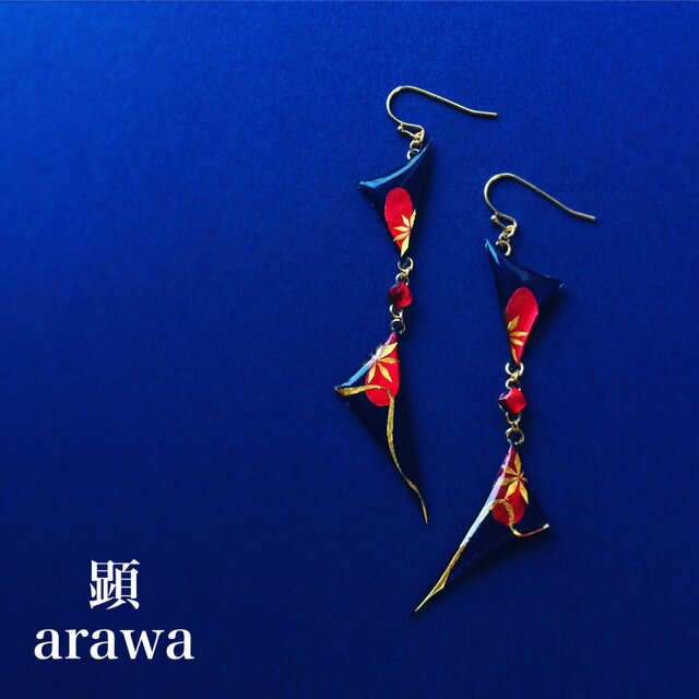 艶 -Ade-【和柄アートアクセサリー】の画像1枚目