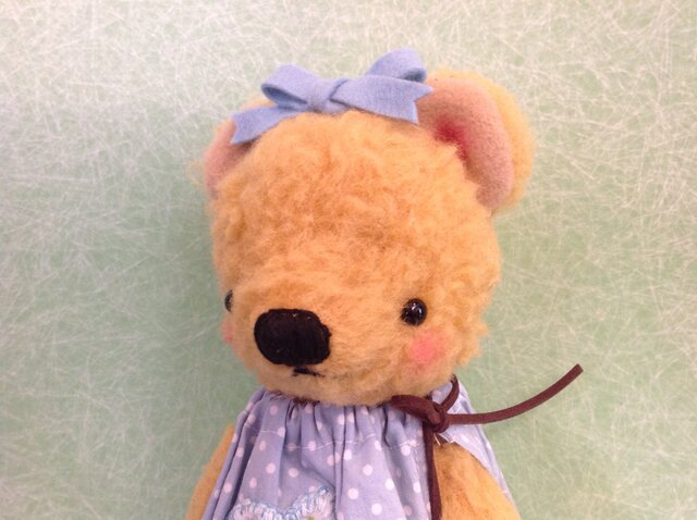 テディベア くまちゃん3アンテイークライクウール | iichi 日々の