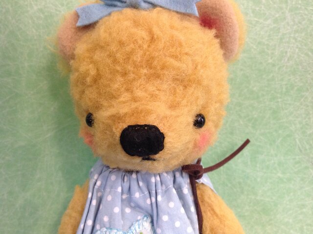 テディベア くまちゃん3アンテイークライクウール | iichi 日々