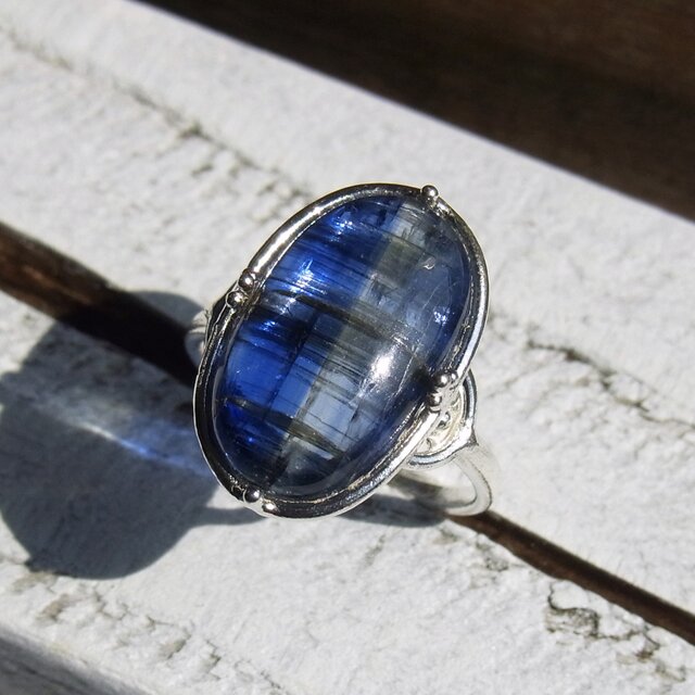 カイヤナイト Kyanite Ringの画像1枚目