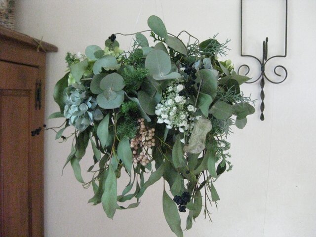 ユーカリの揺れるwreath-huyuの画像1枚目