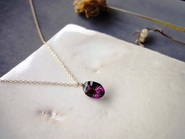 Necklace■Fluorite■14KGF Dの画像1枚目
