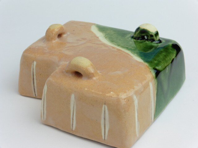 鳴海織部 誰ヶ袖向付 | iichi 日々の暮らしを心地よくするハンドメイド