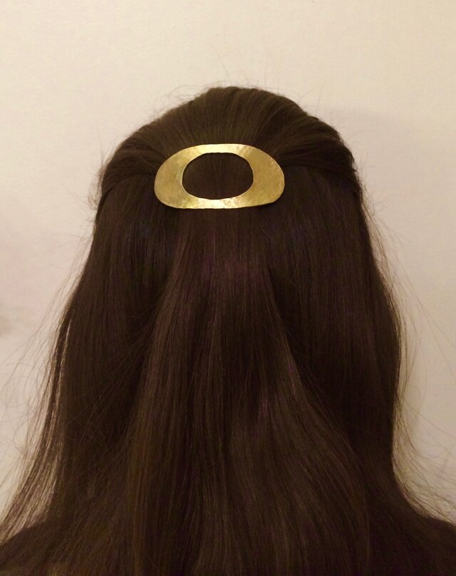 11bis 真鍮のヘアピン ダエンfinの画像1枚目