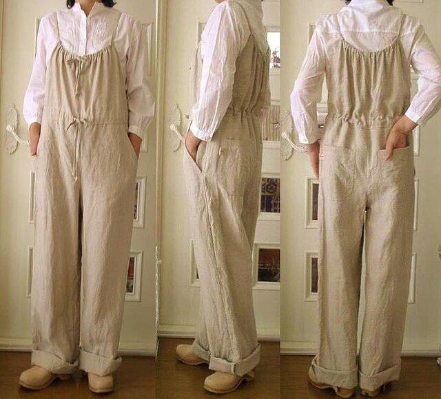 【型紙】 サロペットパンツの画像1枚目