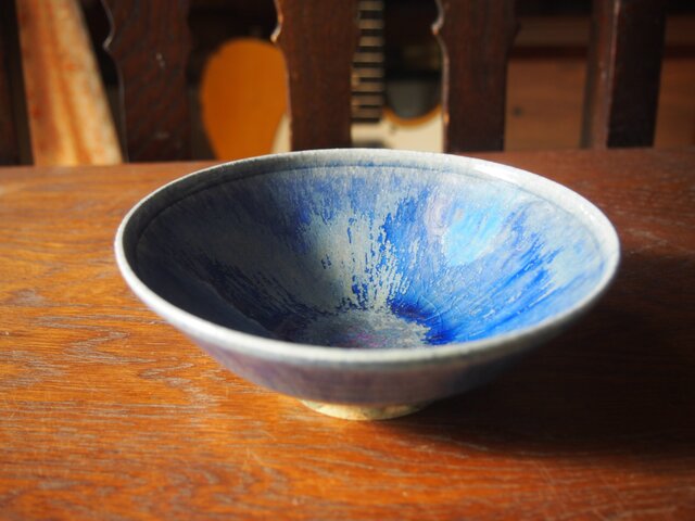 zao blue 平茶碗 の画像1枚目