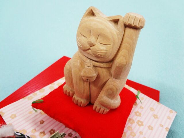 新年の夢に寄り添う「招き猫」M-15の画像1枚目