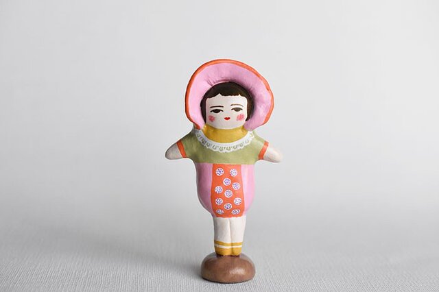 文化人形らしきひと(ピンクボンネット)の画像1枚目