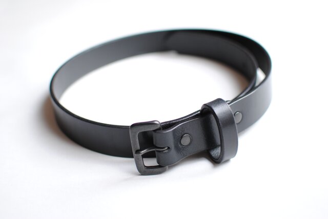 ミリタリーベルト(幅30mm・all black)の画像1枚目
