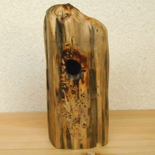 温泉流木】水墨画のような風景の流木ペンスタンド ペン立て 流木 温泉流木】水墨画のような風景の流木ペンスタンド ペン立て 流木