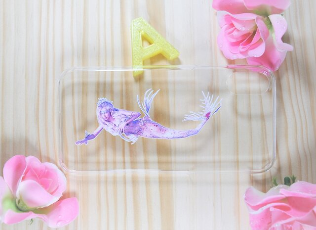 スマホハードケース 人魚の画像1枚目