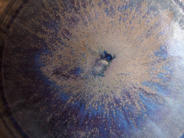 zao blue 平鉢の画像1枚目