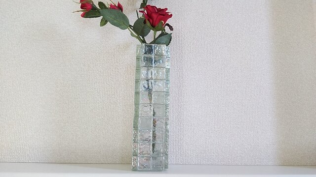 【受注制作】フラワーベース 美氷の画像1枚目