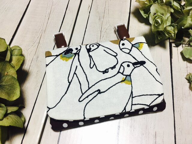 『ぺんぎん×どっと』 おしゃれなキッズの為の移動ポケット の画像1枚目