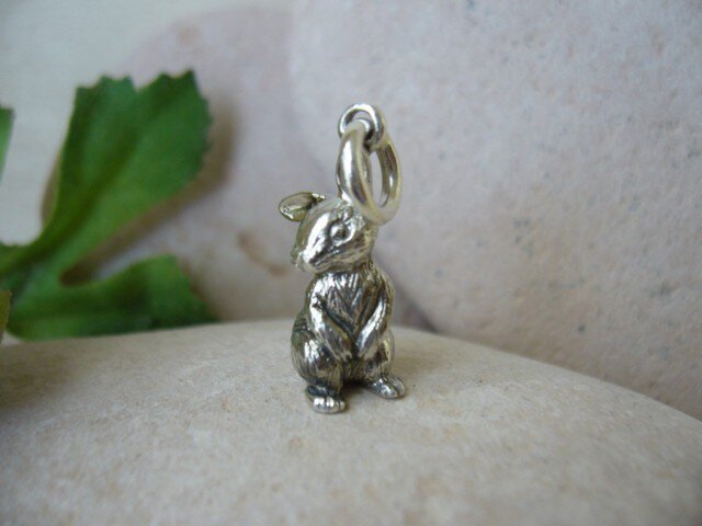 nojess ノジェス　うさぎ　チャーム　アンティーク nojess ノジェス うさぎ チャーム アンティーク