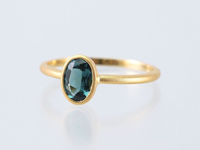Tourmaline Ring / Indicoliteの画像1枚目