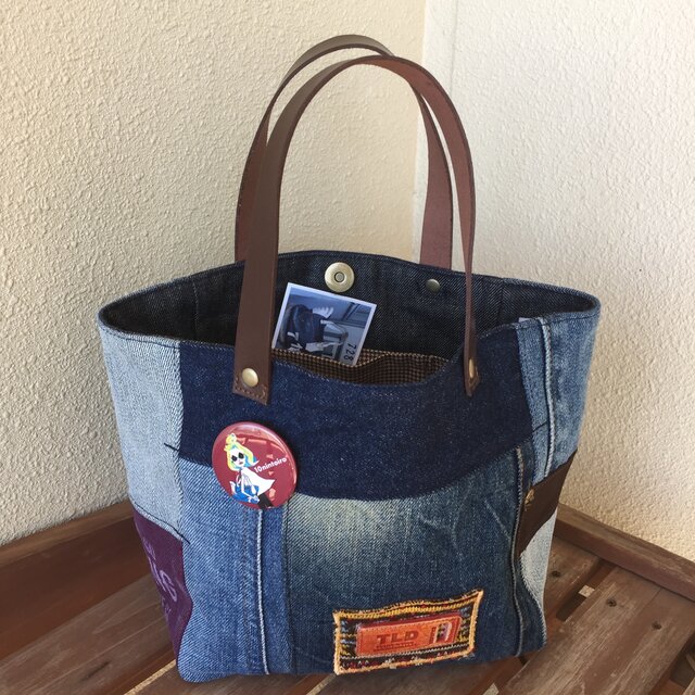 Dolce & Gabbana トートバッグ デニム/ブラウン ドルチェ&ガッバーナ デニムのトートバッグ | ☆ひめの