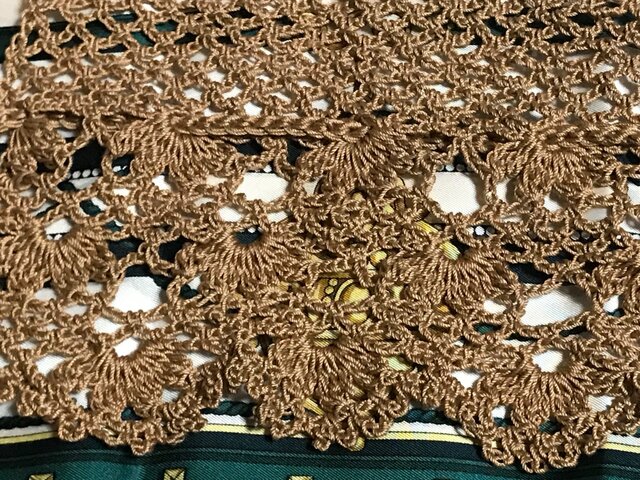 付け襟・・・ブラウン系の画像1枚目