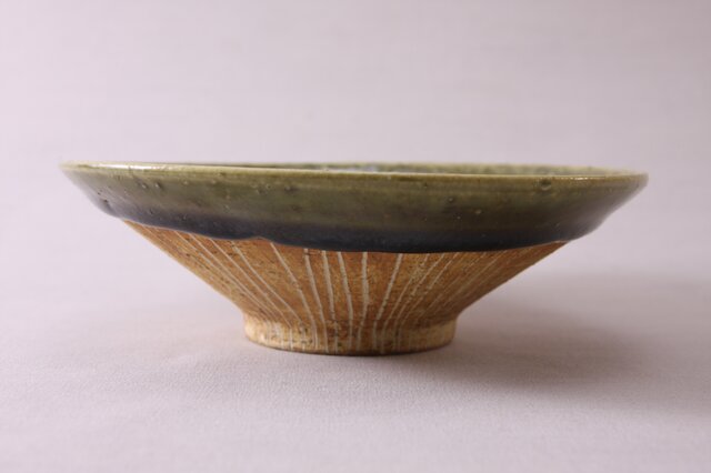 浅鉢(中)‐ori茶-の画像1枚目
