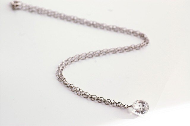 特価‼️トルマリン　オーバル　シルバーメッキ　ペンダント メンズトルマリンクォーツネックレス（オーバル） | iichi 日々の