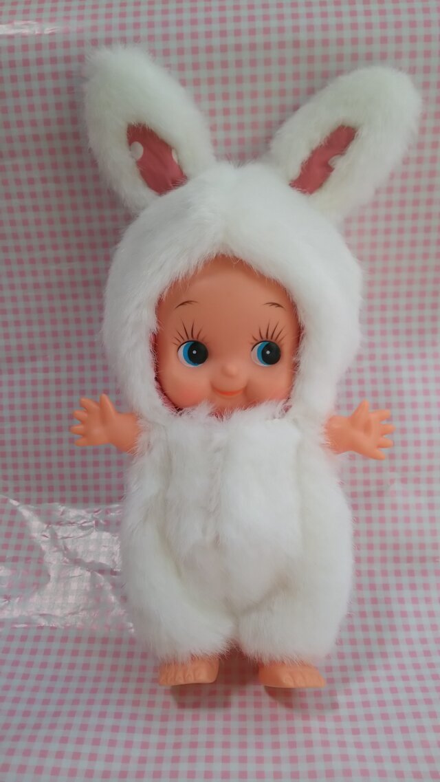 着ぐるみキューピー☆うさぎ☆Mサイズ | iichi 日々の暮らしを心地よく