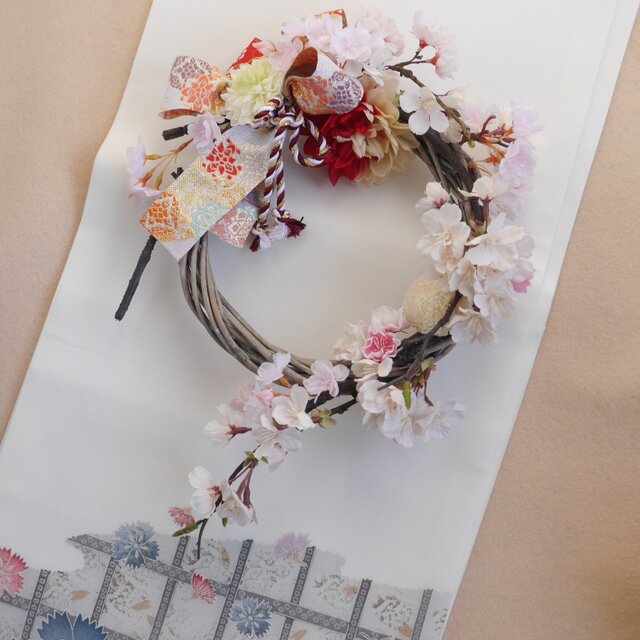 さくら。桜リース