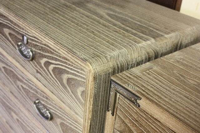 総桐黒江箪笥 天丸型小袖五段 ◆paper chest × Magine クロップド サルエルパンツ◆マージン