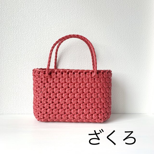 花結び編みの大きなかご 【受注製作】 | iichi 日々の暮らしを心地よく