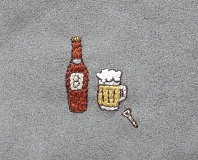 父の日 男ポーチ ビール編 Iichi ハンドメイド クラフト作品 手仕事品の通販