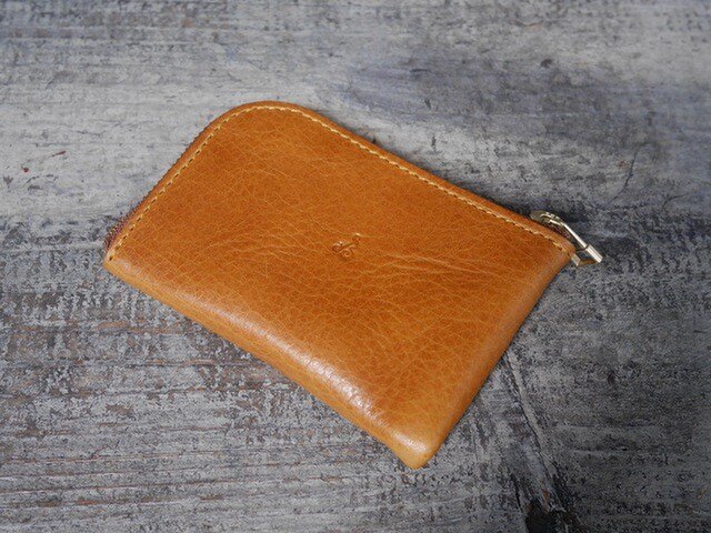 【All in One】 ミニウォレット (Light Brown)の画像1枚目
