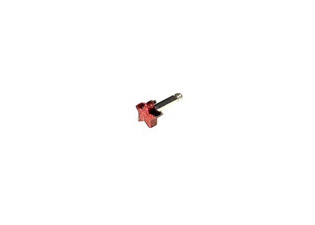 STAR★バーベル RED (ピアス)の画像1枚目