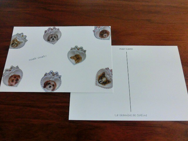 犬コラージュ3枚組の画像1枚目