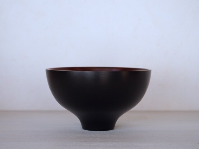 丼鉢(ブラックチェリー)の画像1枚目