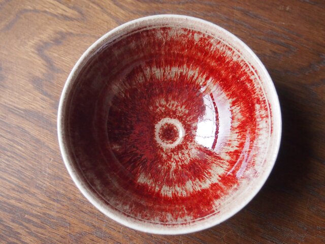 zao red 椀 〔禾目辰砂〕の画像1枚目