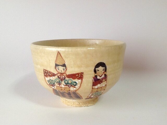 おひなさま茶碗・立雛の画像1枚目