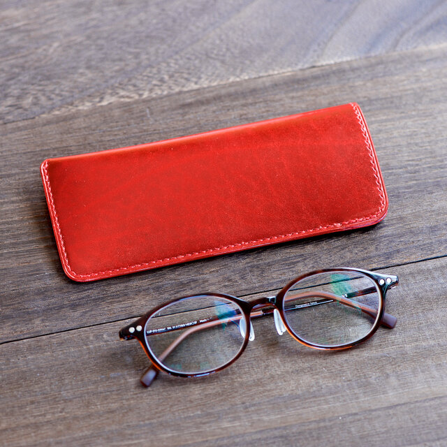 スリムなメガネケース　カラーオーダー