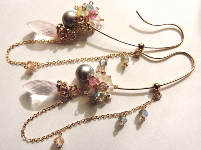 『 Flower bud ( SGP ) 』Pierce by K14GFの画像1枚目