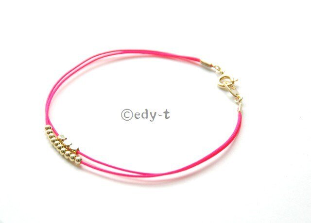 edy-t■シンプル2連ブレスレットNP☆送料無料の画像1枚目