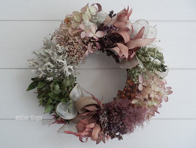 八ヶ岳〜(新作)ふわふわWreath02の画像1枚目