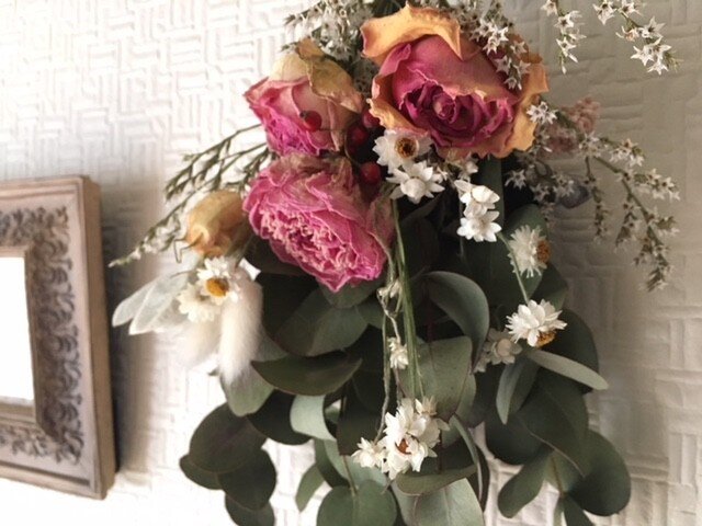 Peony and Rose Swagの画像1枚目