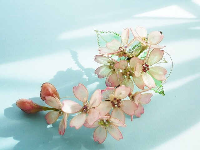 桜の季節(コサージュ)の画像1枚目